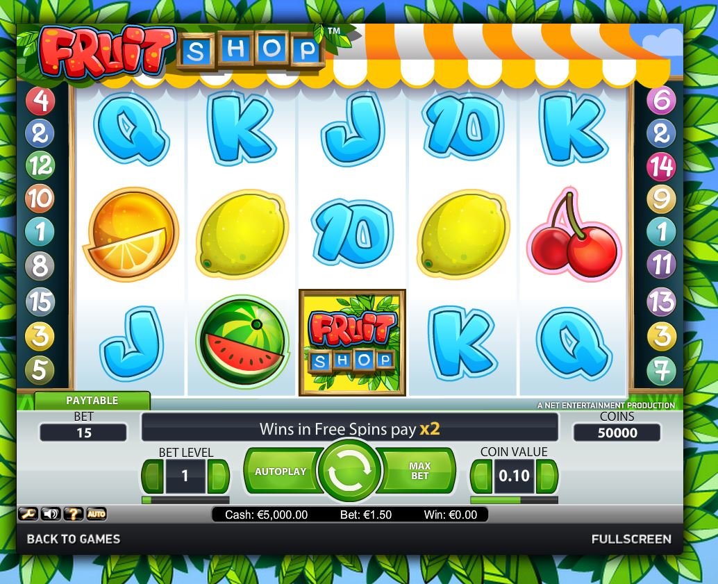 fruit shop как играть секрет слота