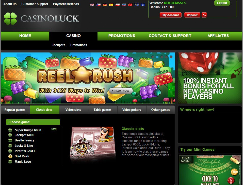 Luck Casino Зеркало