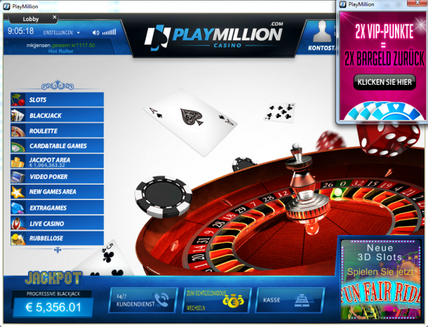 playmillion casino бонусы