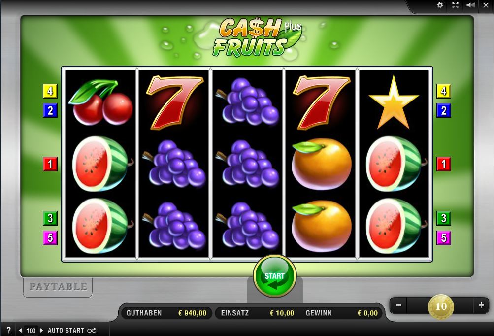 Cash Fruits Plus Cash Fruits Plus