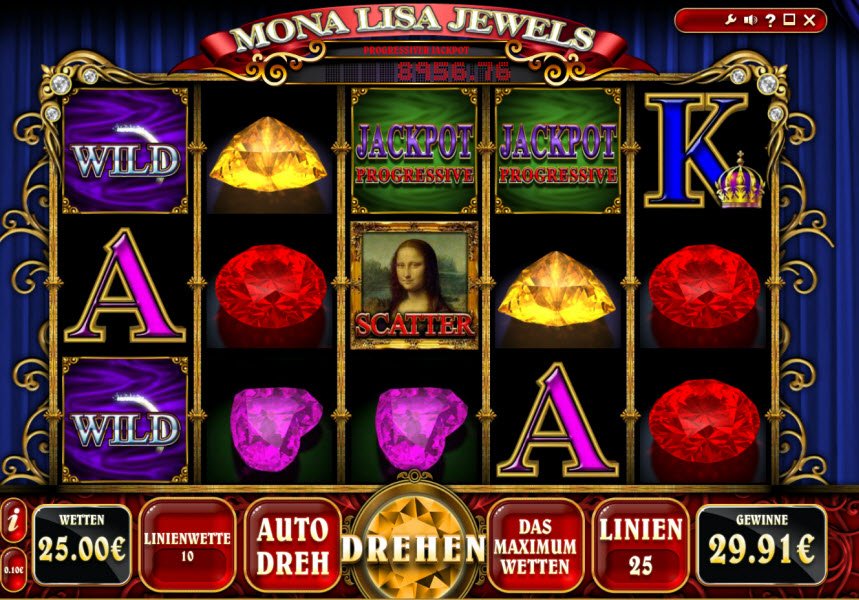 Spiele Mona Lisa Jewels - Video Slots Online Spiele Mona Lisa Jewels - Video Slots Online