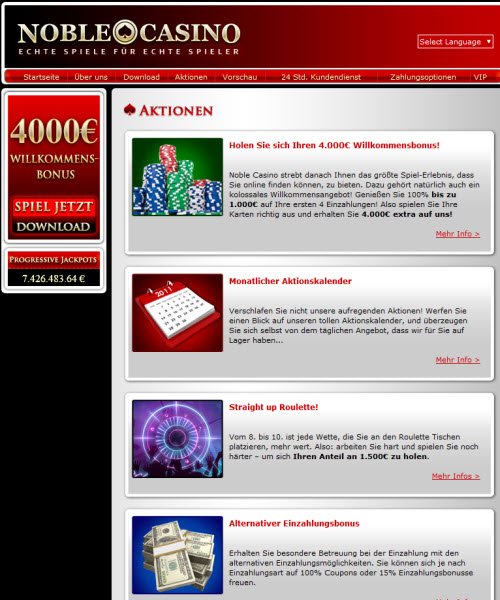 Noble Casino Geld Verdienen Noble Casino Geld Verdienen