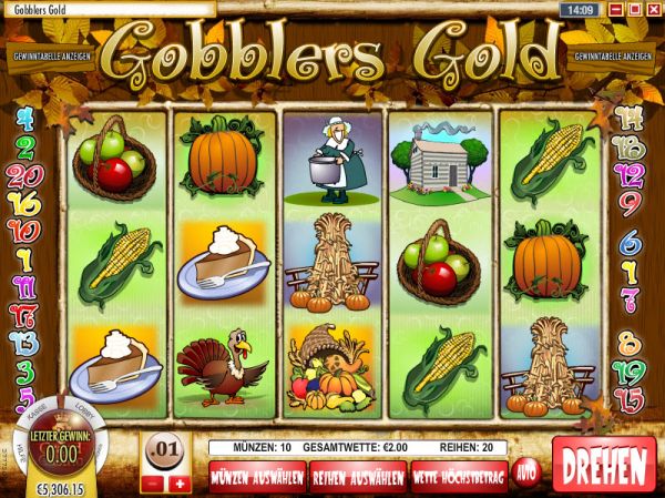 Caca-niquel Gobblers Gold Caca-niquel Gobblers Gold