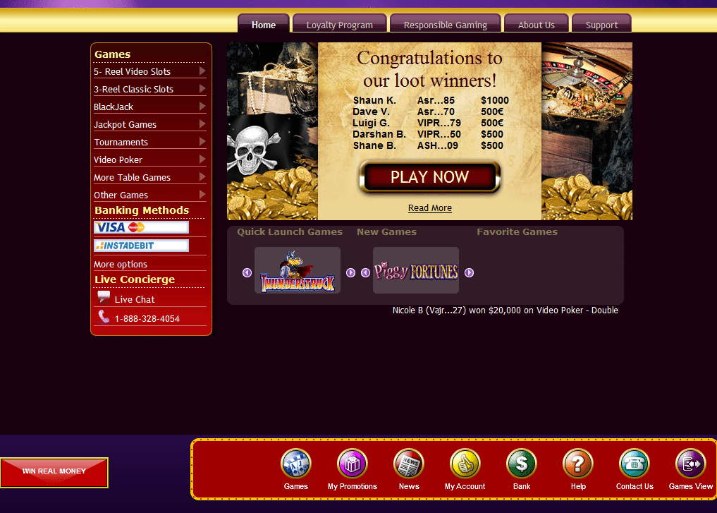All jackpot casino login aol