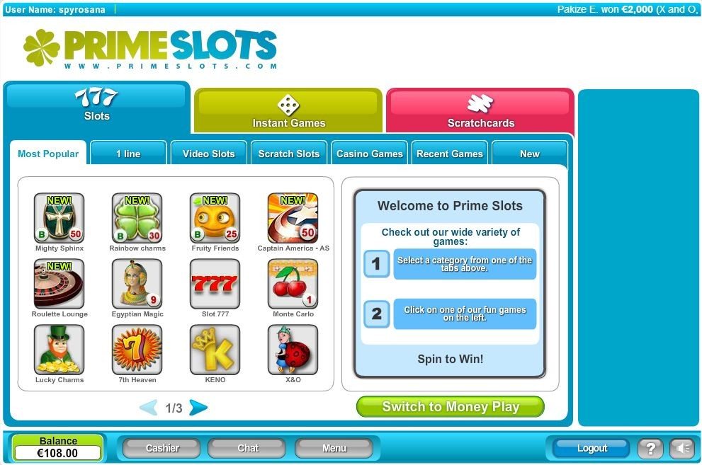 Prime Slots Casino Prime Slots Casino