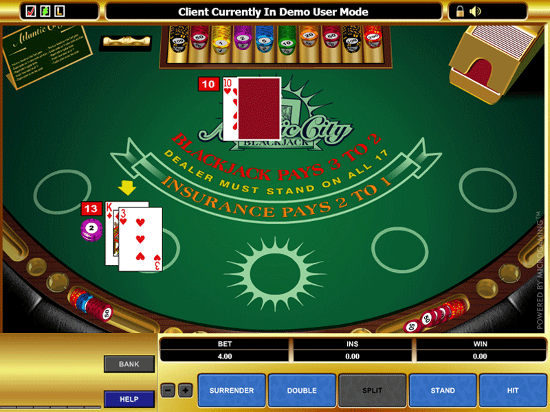 Descubre la reseña del Blackjack Atlantic City de Microgaming