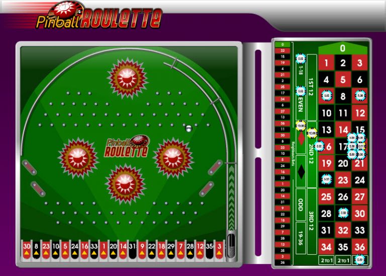 Reseña del juego Pinball Roulette Gana en esta interesante fusión