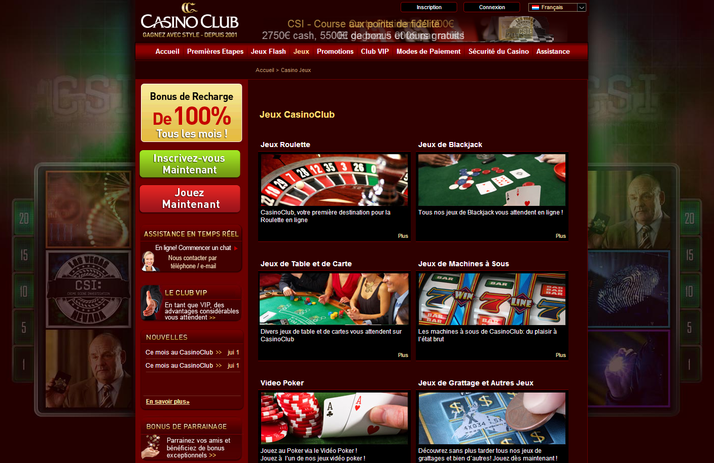 Club Player Casino En Ligne Club Player Casino En Ligne