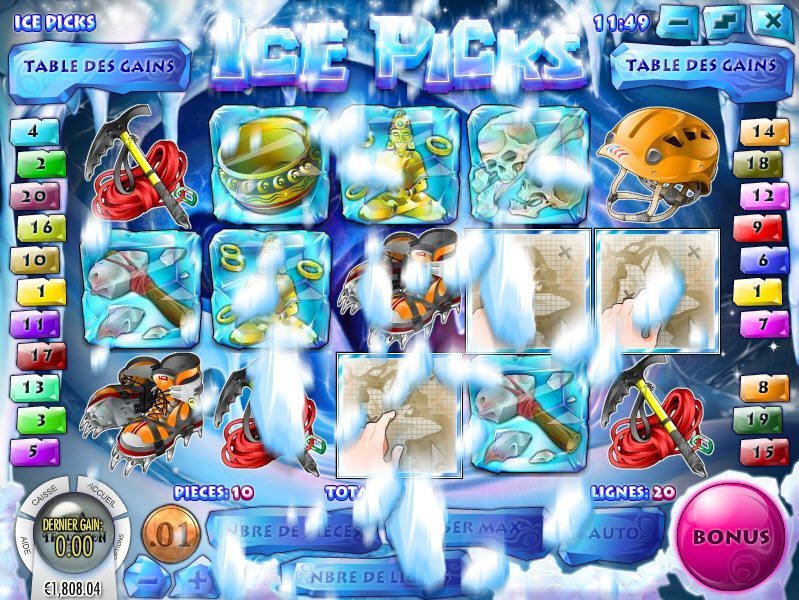 Caca-niqueis Ice Picks Caca-niqueis Ice Picks