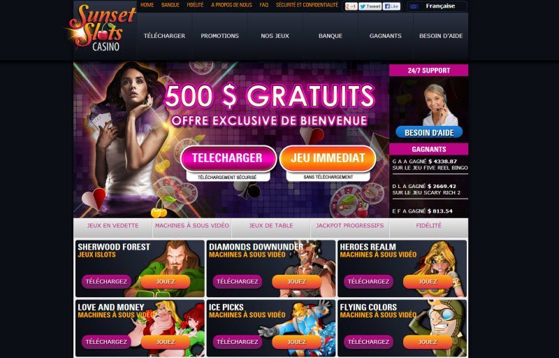 Sunset Slots Casino