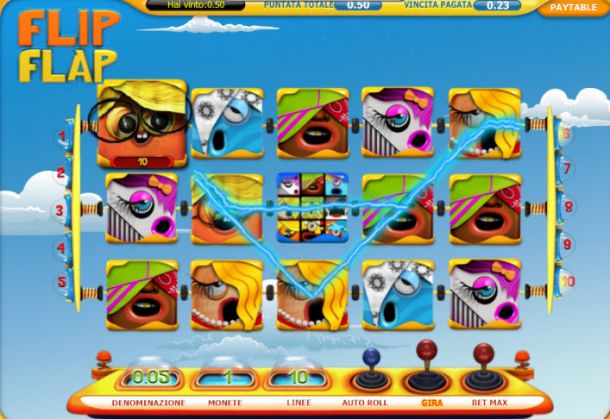 Play The Free Slot Flip Flap From SkillOnNet Casinos