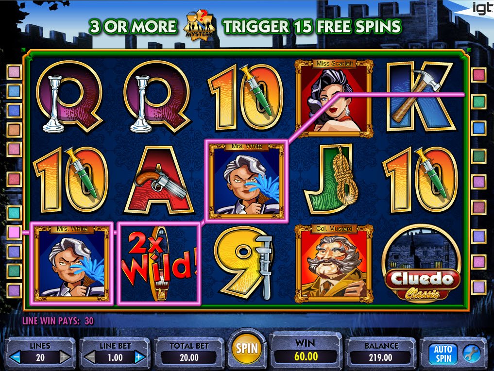 Speel Gokkast Cluedo Classic online. Hier een review.