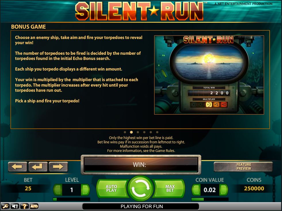 Gra slotowa Silent Run recenzja gry