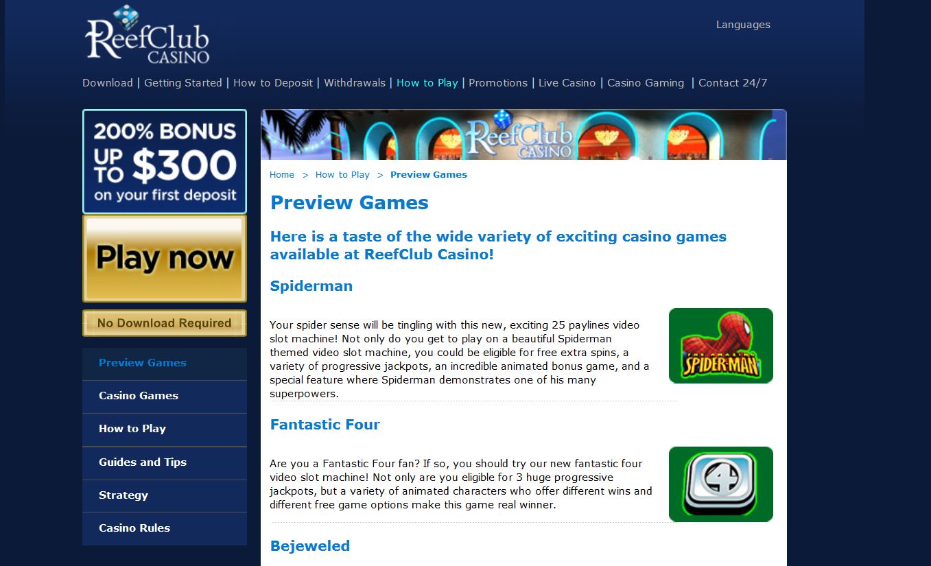 Reef Club Casino Reef Club Casino