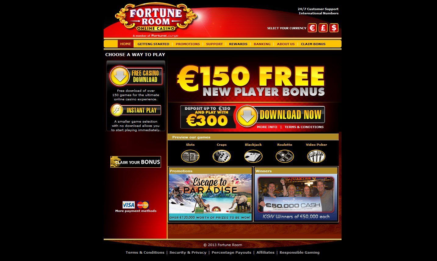 Fortune Room Online Casino Fortune Room Online Casino