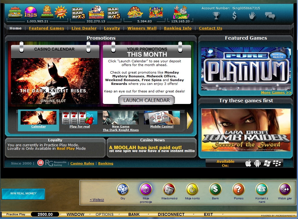 King Neptunes Mobile Casino King Neptunes Mobile Casino
