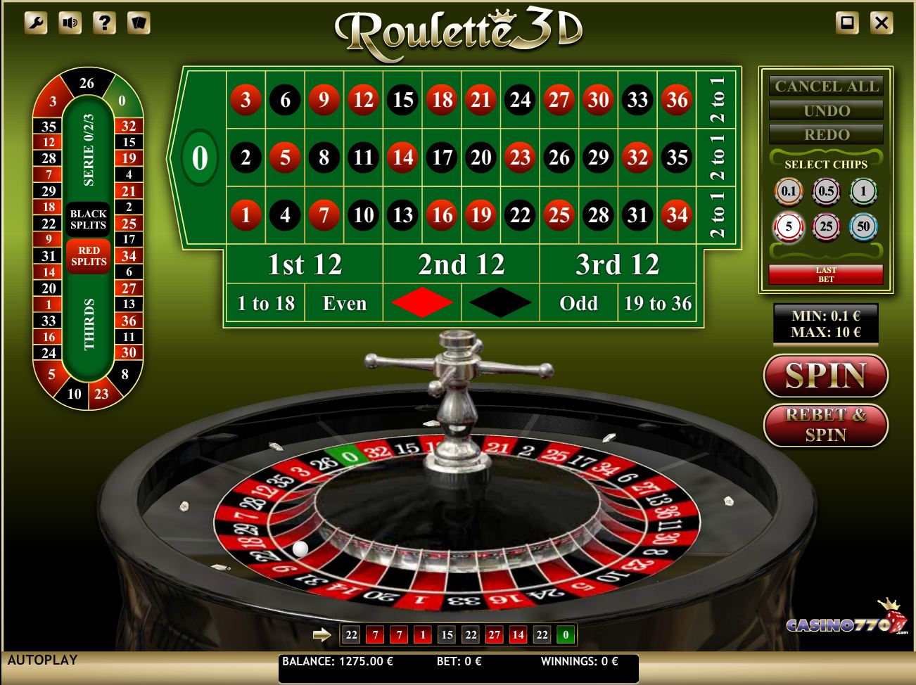 roleta betfair roulette