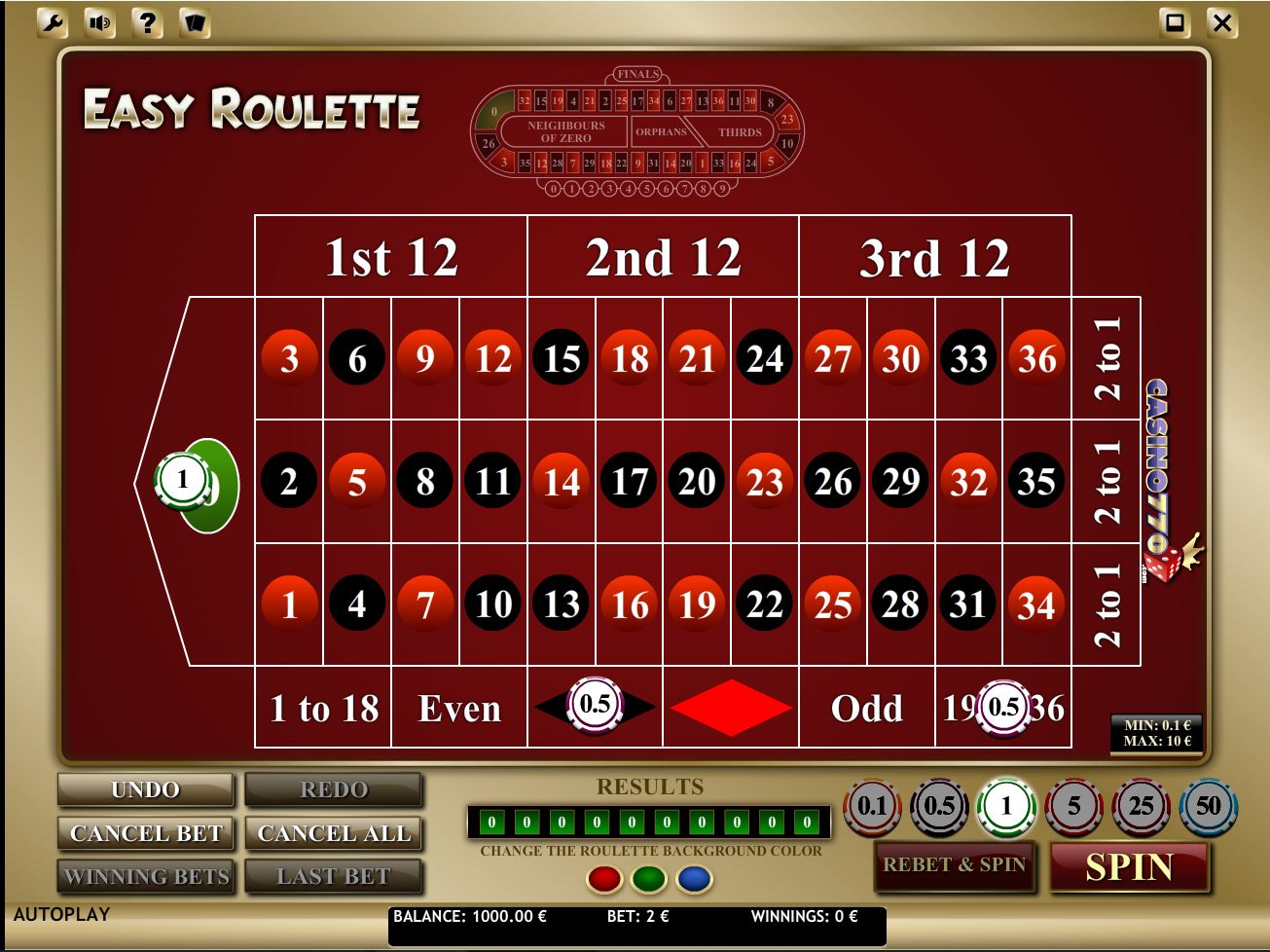 roulette 100