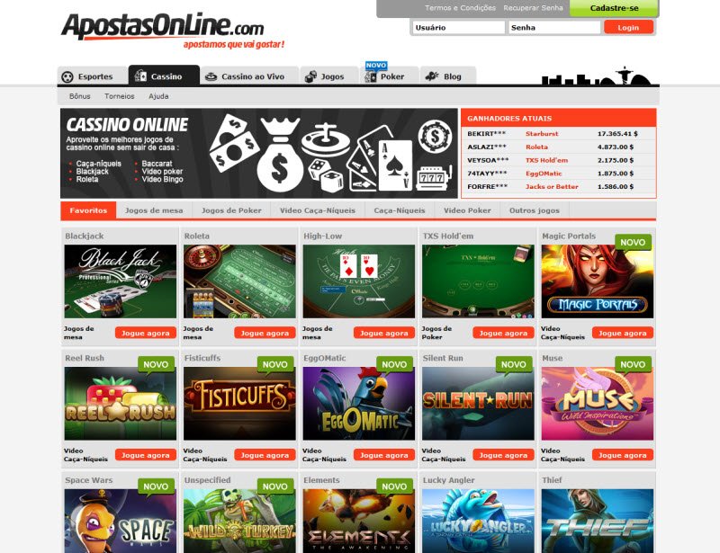 Casino online apostas Casino online apostas