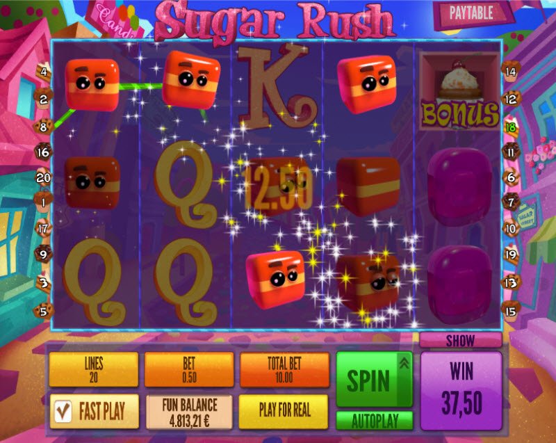 TESTEI ESSE NOVO SLOT (Sugar Rush)