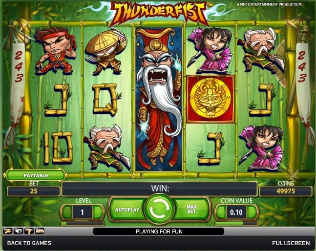 Игровой автомат thunderfist слот игровых автоматов resident