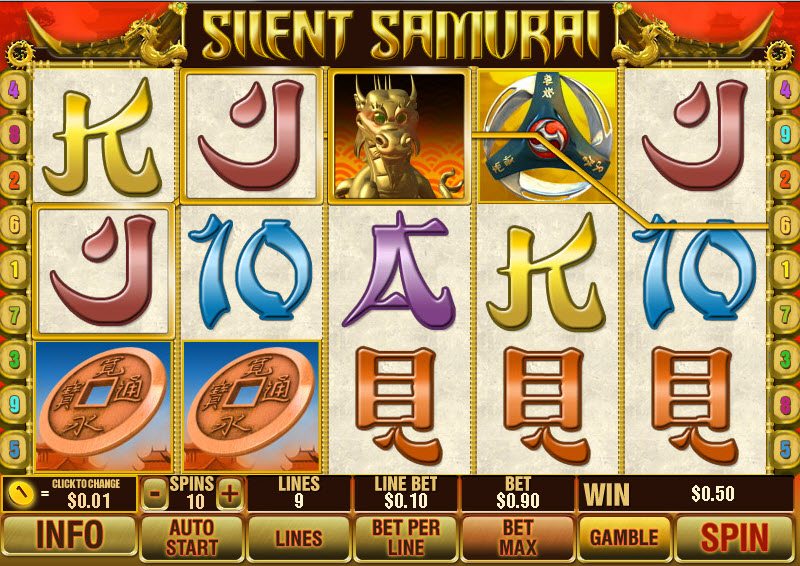 silent samurai игровой автомат