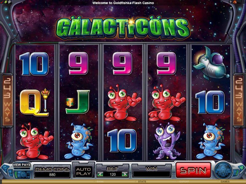 Galacticons игровой автомат томаты джекпот