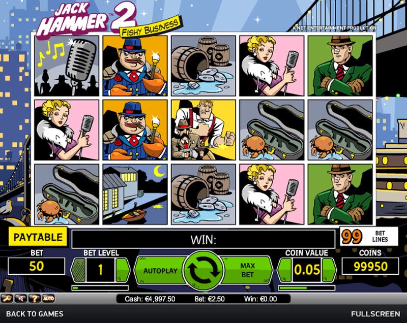 jack hammer 2 описание игрового автомата