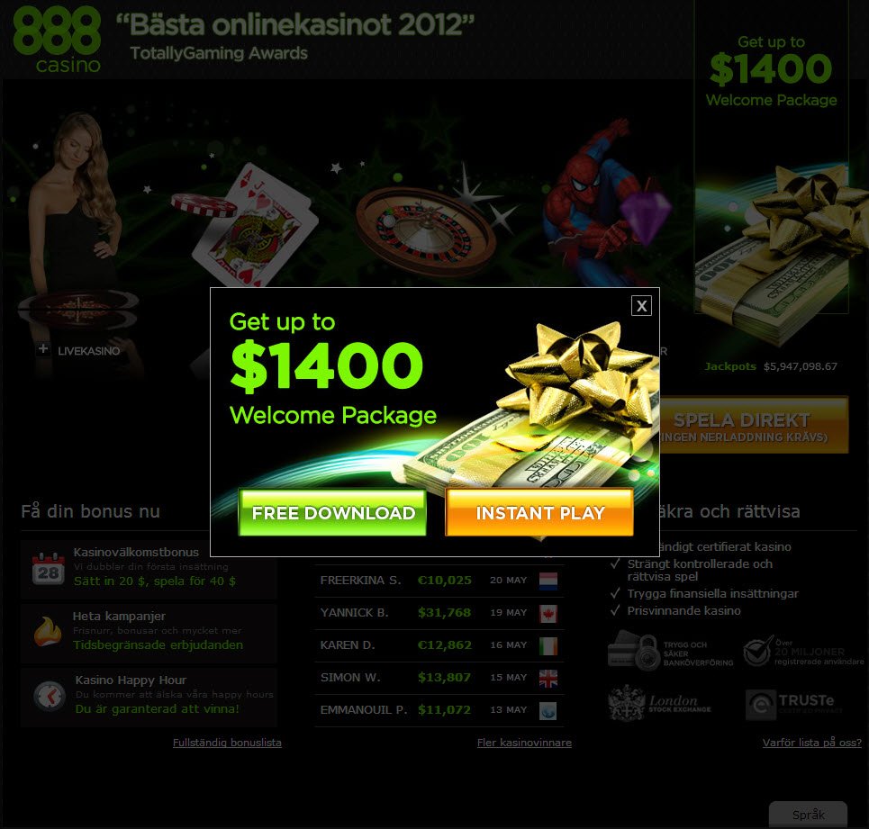 888 casino usa california