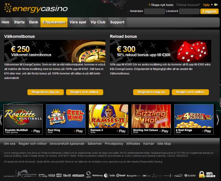 energy casino