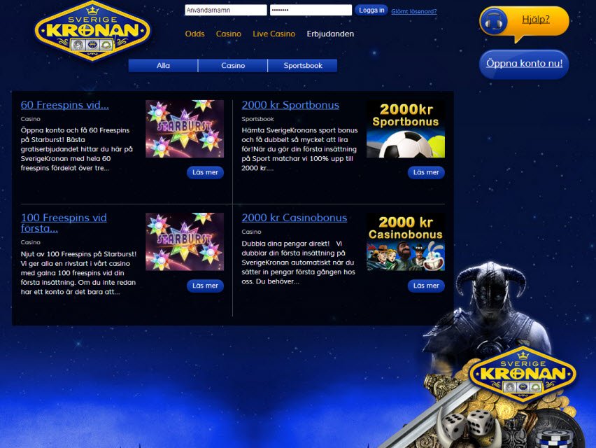 Sverigekronan Casino Sverigekronan Casino