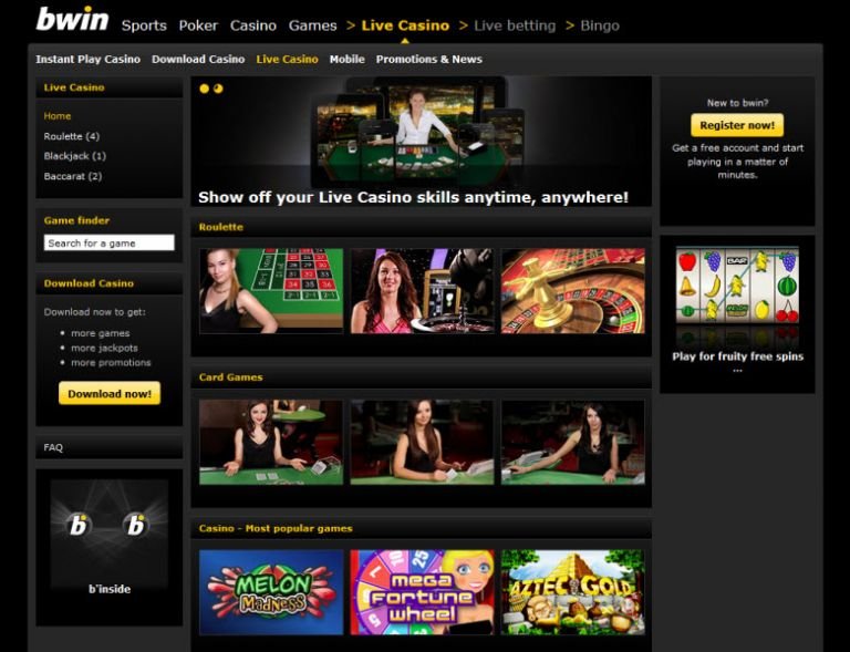 bwin Yerel casino DE İncelemesi Kumar işletmesi Gurusu'nun samimi incelemesi