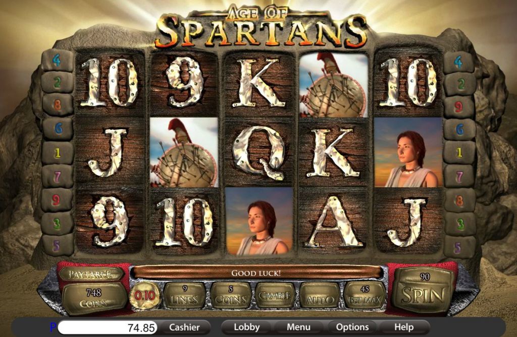 age of spartans spins16 slot