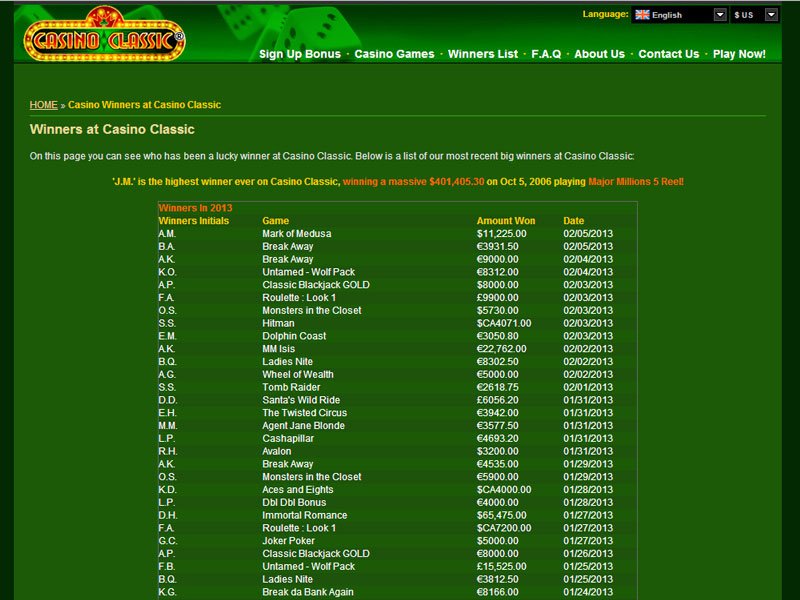 Casino Classic Online Casino Classic Online