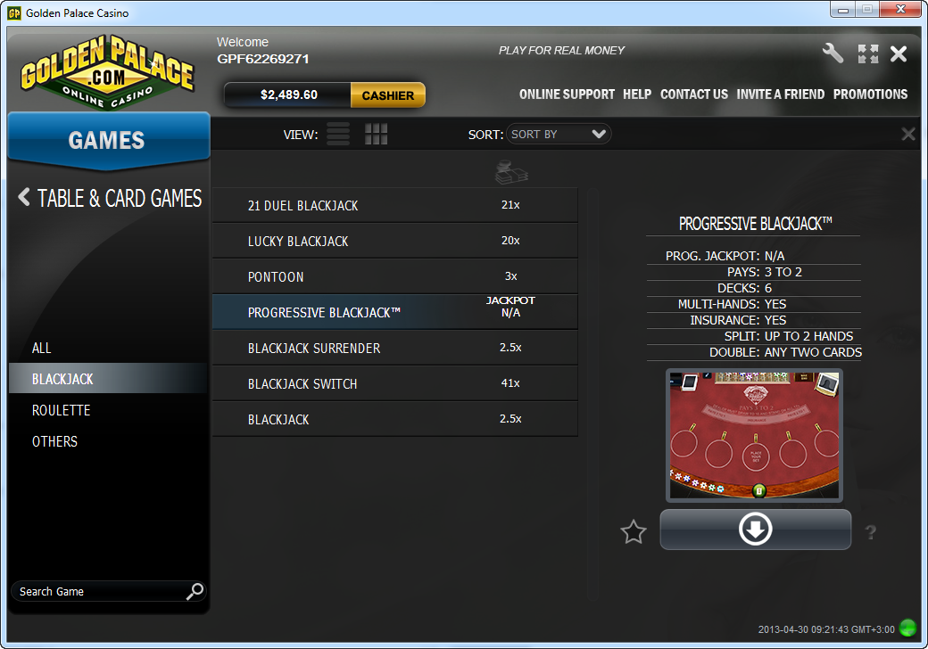Golden Palace Casino Golden Palace Casino