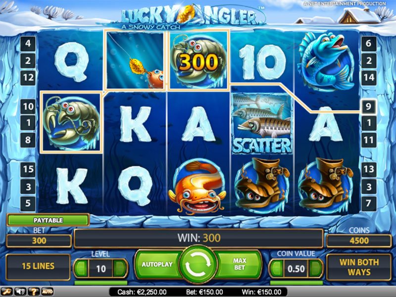 The Angler Slot Machine