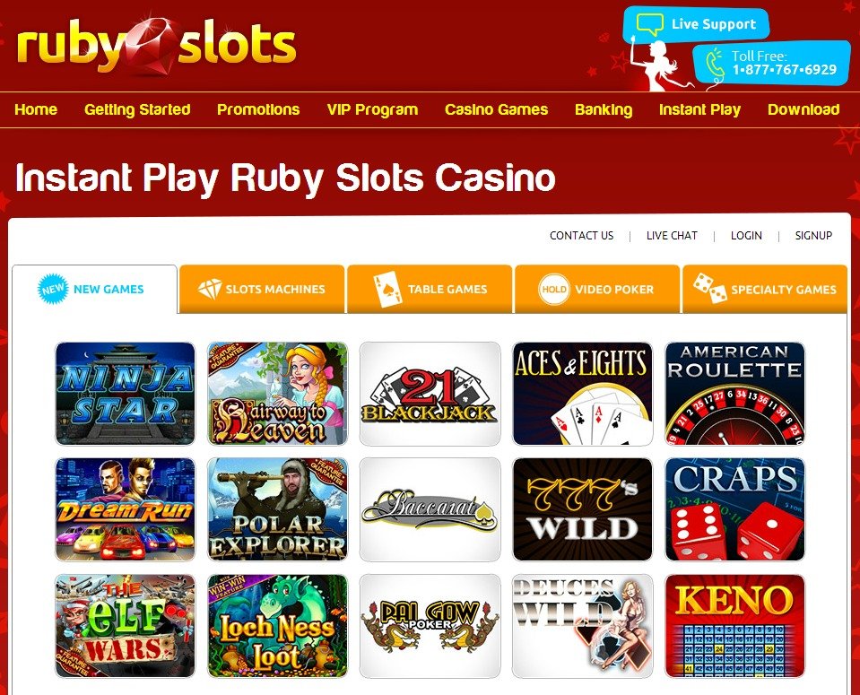 Ruby Slots Casino Review Ruby Slots Casino Review