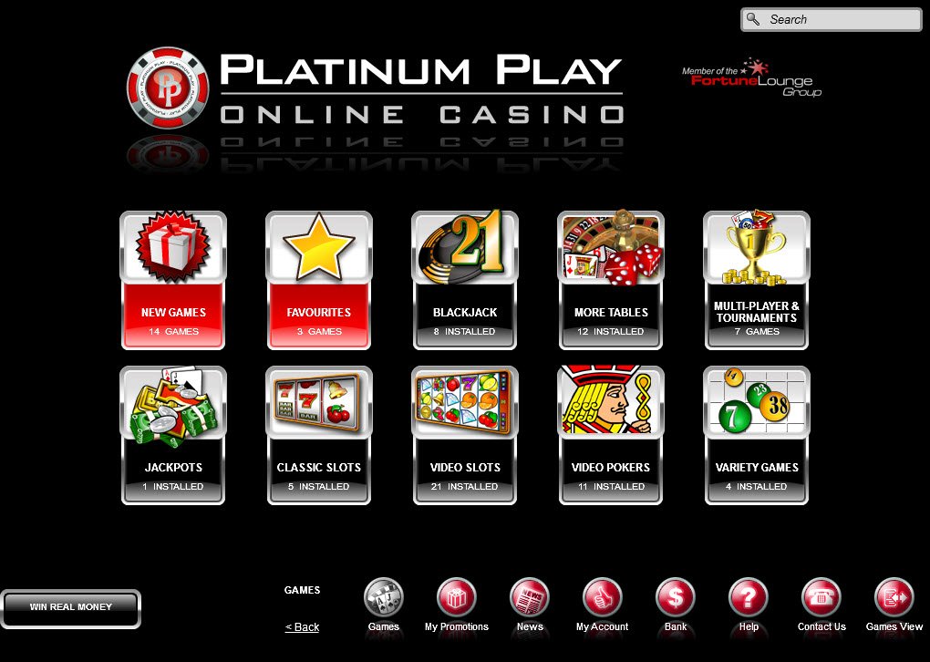 Platinum Play Casino Instant Play