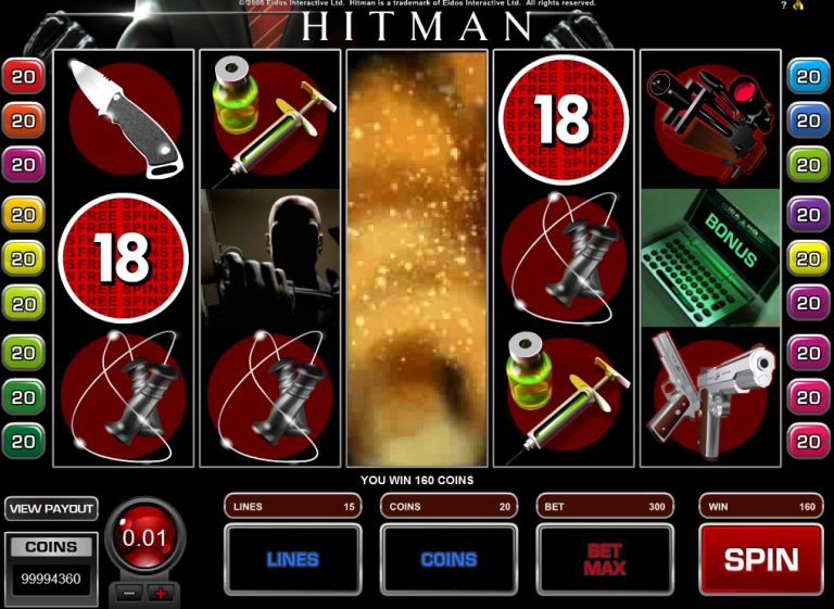 Hitman Slots Machine