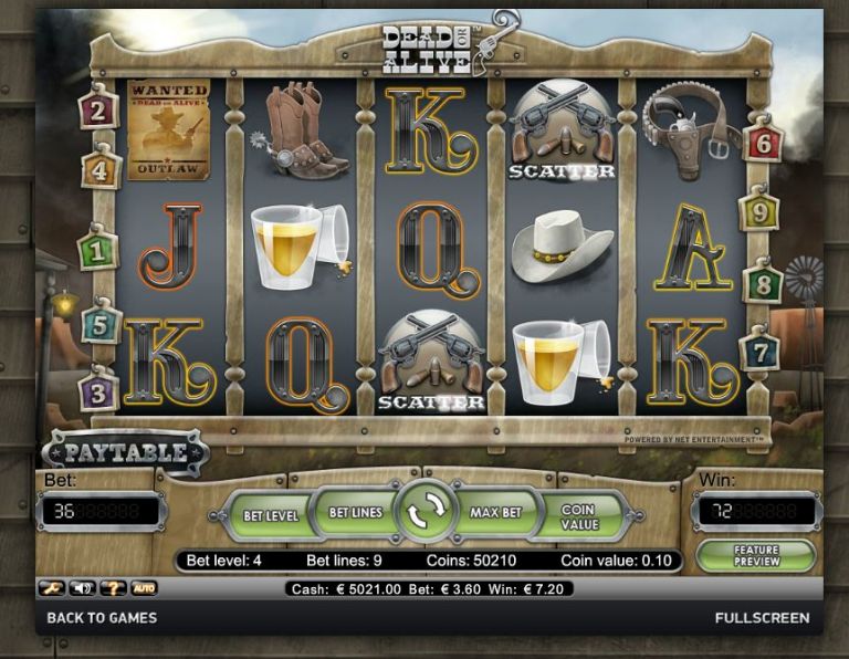 Get the Dead or Alive Slot Review at