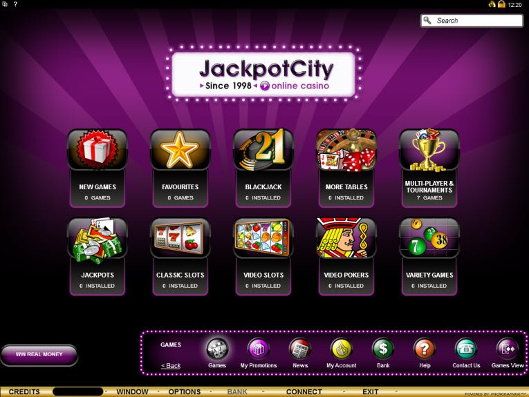 jackpotcity online casino login