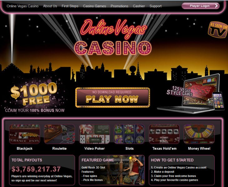 Vegas online casino