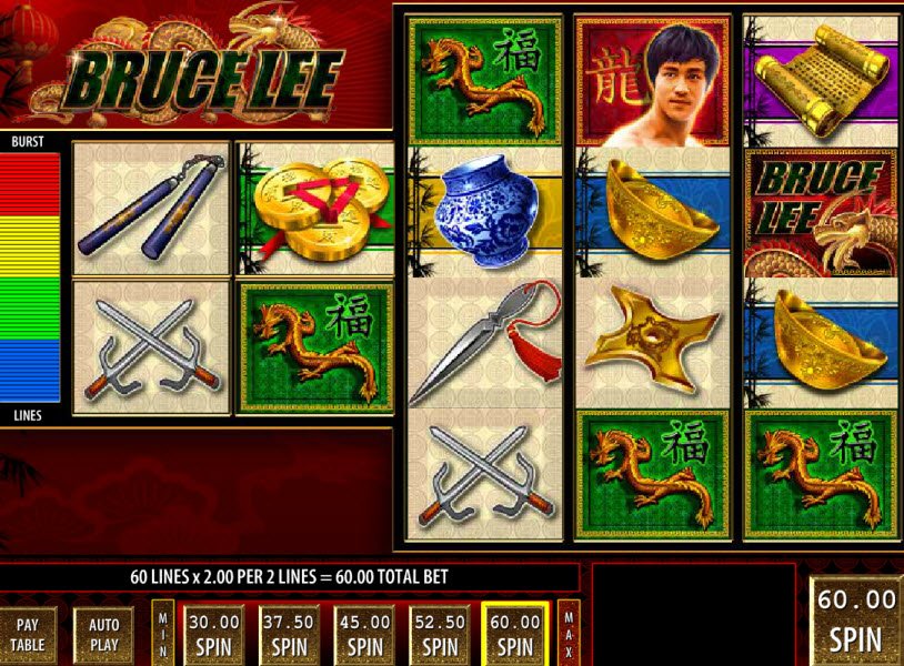 Bruce Lee Slot Machines
