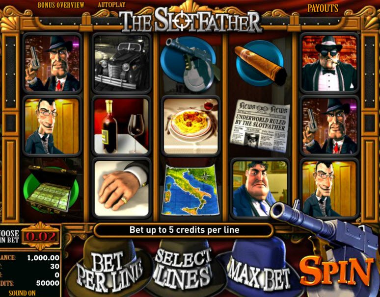 Slotfather bovada betting gaming bedding