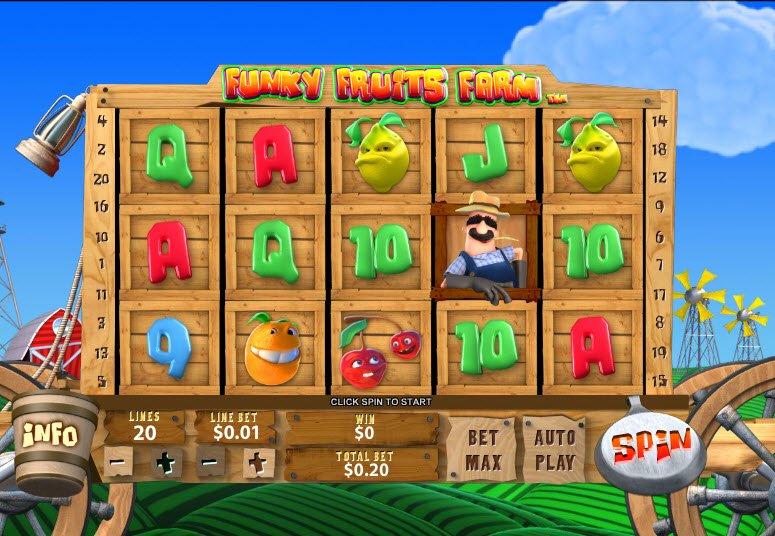 Review The Funky Fruits Slot - Bonuses Available