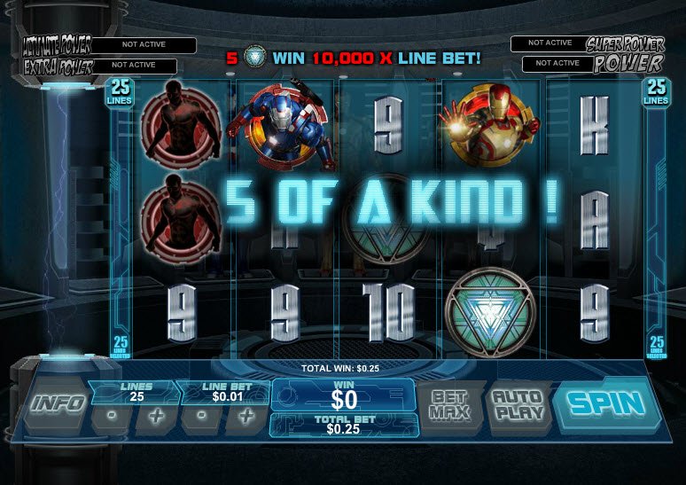 Free Slots Iron Man 3