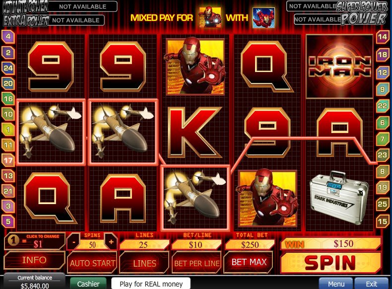 Iron Man Slot Game Iron Man Slot Game