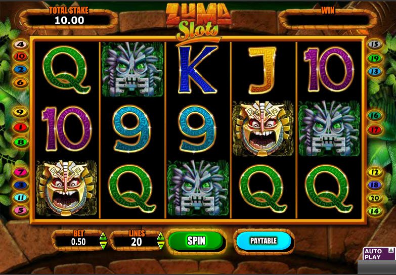 Play Zuma Slot Online