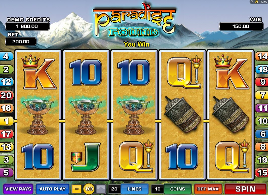 Paradise of Shambhala Slots Machine