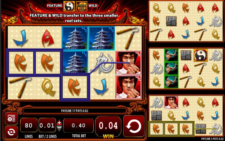 Enter the Bruce Lee Dragons Tale Slot